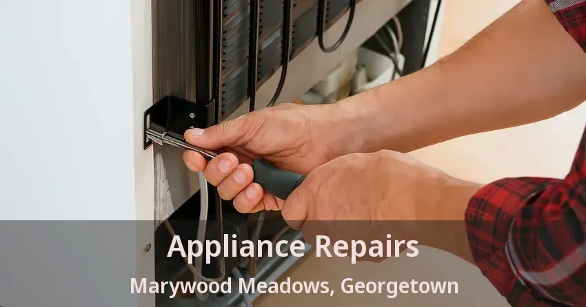 Appliance Repairs Marywood Meadows, Georgetown - ON