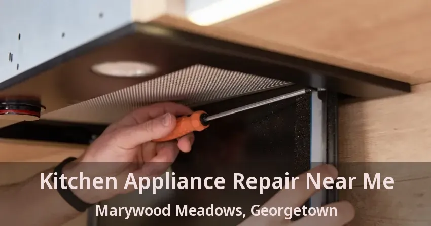 Kitchen Appliance Repair Near Me Marywood Meadows, Georgetown - ON
