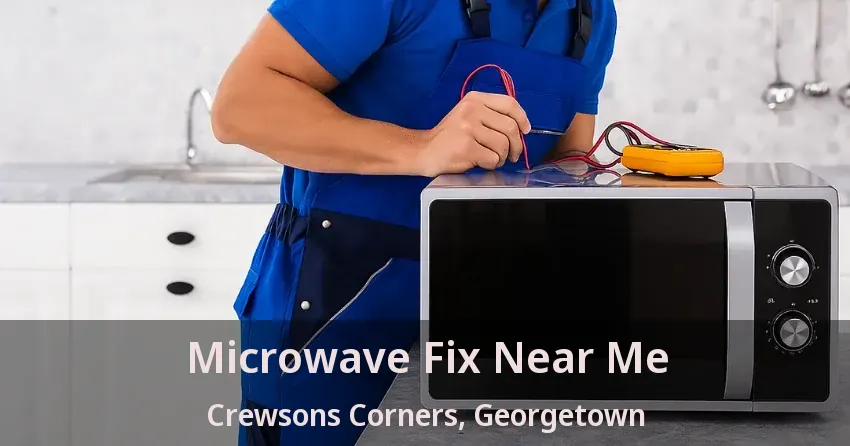 Microwave Fix Near Me Crewsons Corners, Georgetown - ON
