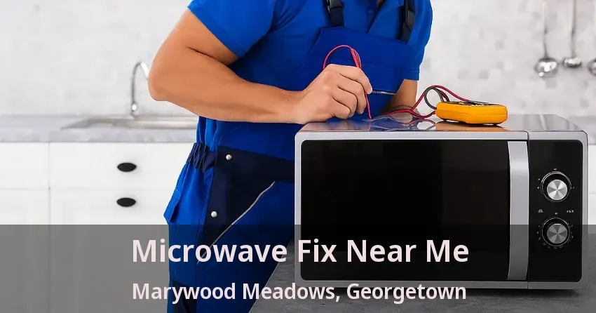 Microwave Fix Near Me Marywood Meadows, Georgetown - ON