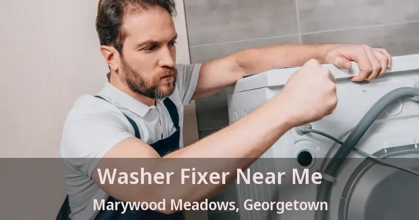 Washer Fixer Near Me Marywood Meadows, Georgetown - ON